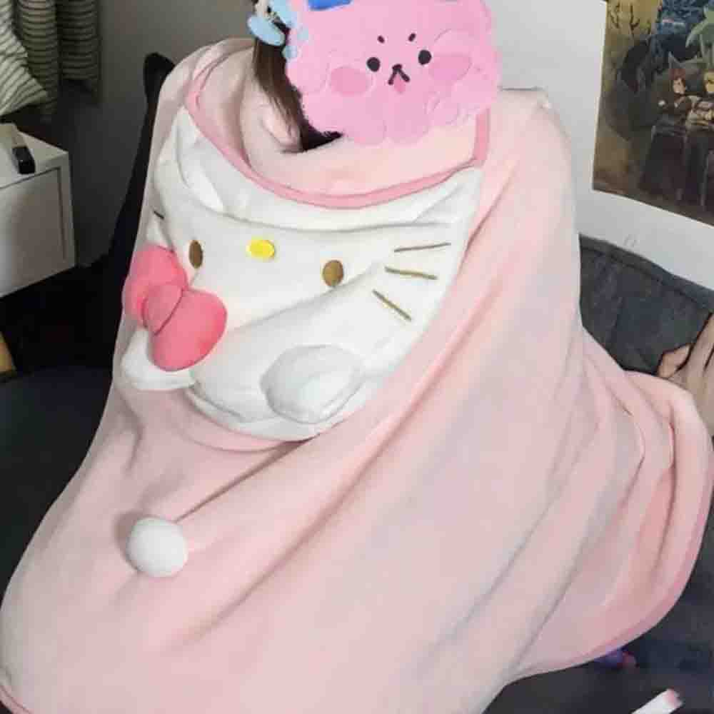 Mignonne cape-couverture Hello - Embellish Knit avis et prix