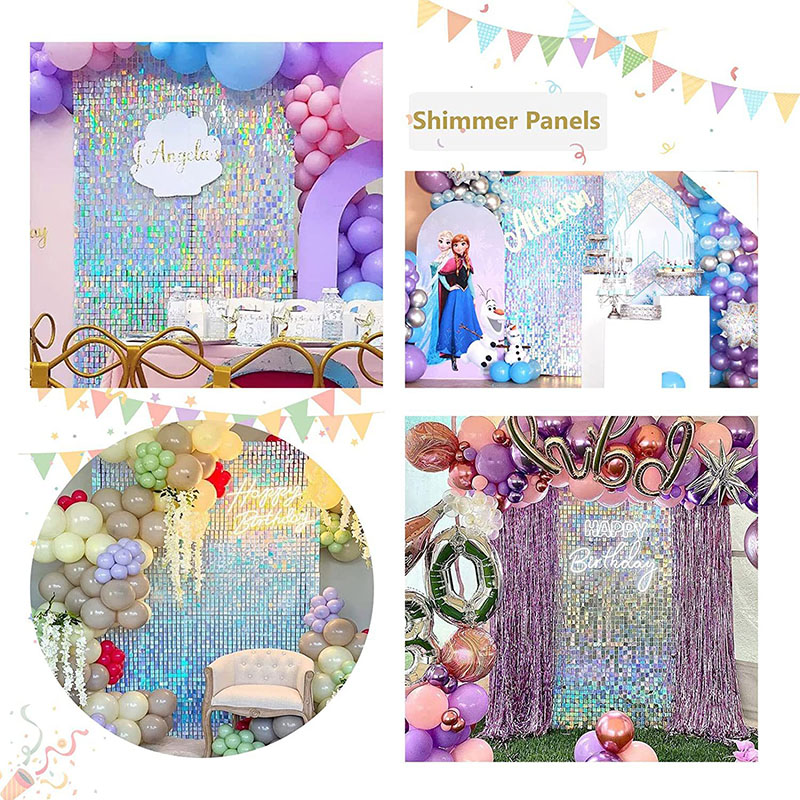 Panneaux d'arrière-plan muraux - Sequin Fabric Panel avis et prix