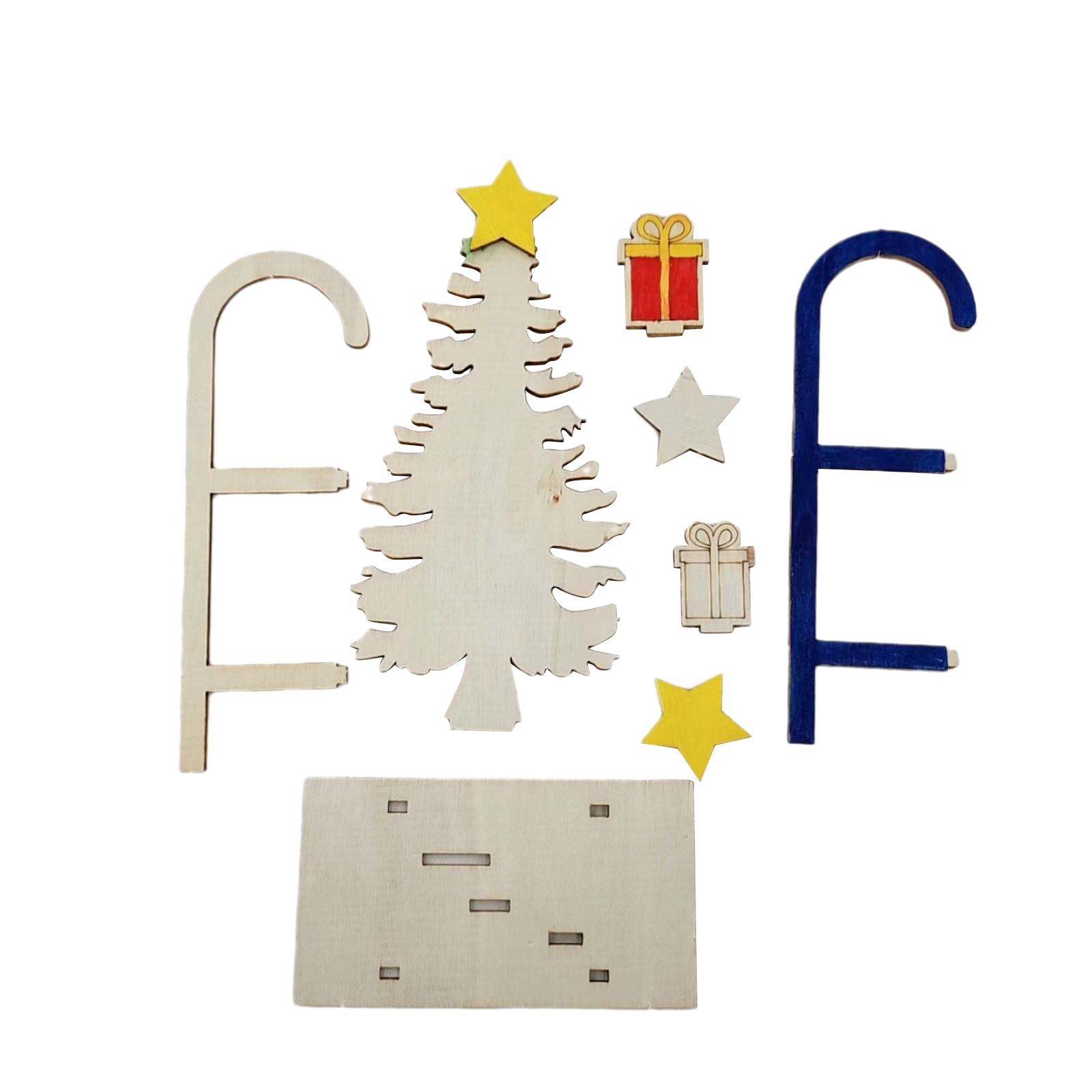 3x traînes de Noël en bois à f - Christmas Craft Embellishment avis et prix